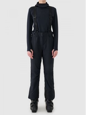 4F 4F Spodnie narciarskie 4FWAW24TFTRF0921-20S Czarny Regular Fit