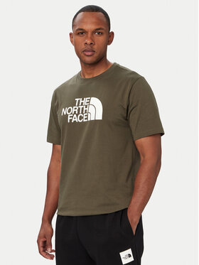 The North Face The North Face Póló Evolution Half Dome NF0A8B6J Zöld Regular Fit