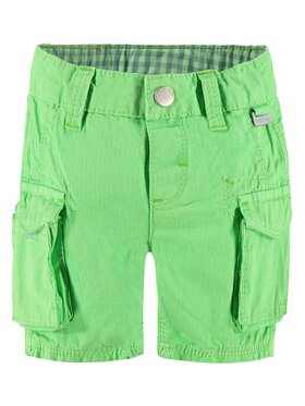 Kanz Kanz Szorty materiałowe 1632625-5046 Zielony Basic Fit
