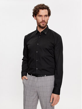 Hugo Hugo Cămașă Ermo 50490712 Negru Regular Fit
