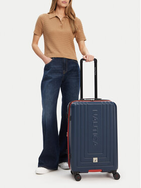 Nautica Nautica Walizka średnia WB-NTC-KS-003-07-M Granatowy