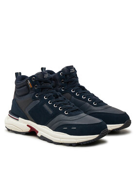 Tommy Hilfiger Superge M Runner Cordura Hi Lth Mix FM0FM05222 Mornarsko Modra