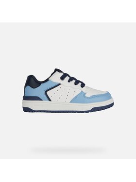 Geox Geox Sneakersy J45LQB 05411 C1ZA4 Biały