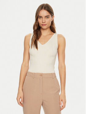 Guess Guess Top W5RR18 Z34O0 Weiß Regular Fit