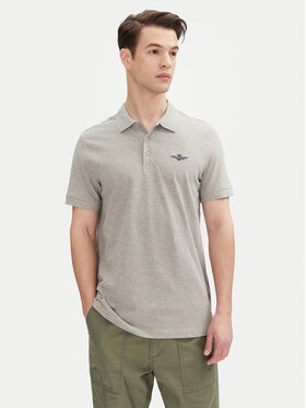 Aeronautica Militare Aeronautica Militare Polokošile 251PO1843P191 Šedá Regular Fit