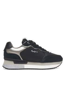 Pepe Jeans Pepe Jeans Sneakersy Rusper Glam W PLS600008 Czarny