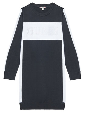 Guess Guess Sukienka dzianinowa J5YK01 Z3GW0 Czarny Regular Fit