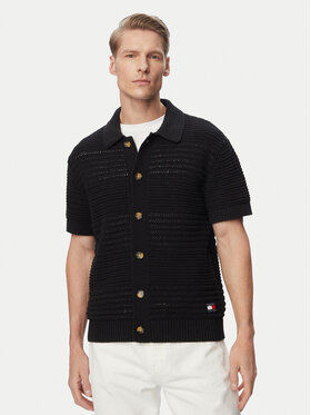 Tommy Jeans Tommy Jeans Särk Crochet DM0DM23373 Must Regular Fit