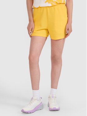 4F 4F Pantaloncini di tessuto 4FRSS25TSHOF700-71S Giallo Oversize