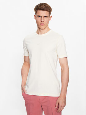 BOSS Boss T-shirt Tokks 50477433 Écru Regular Fit