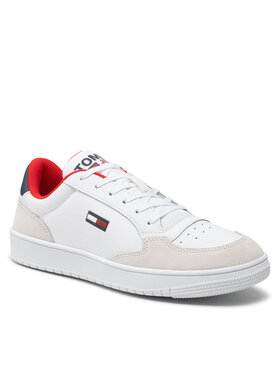Tommy Jeans Tommy Jeans Αθλητικά City Textile Cupsole EM0EM00963 Λευκό