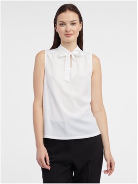 Orsay Orsay Bluzka 109050001000__M Biały Regular Fit
