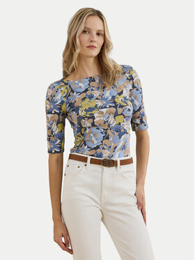 LAUREN RALPH LAUREN LAUREN RALPH LAUREN Bluzka 200963890001 Kolorowy Slim Fit