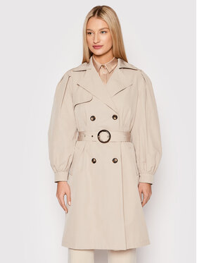 Morgan Morgan Trench 221-GESSY Beige Relaxed Fit