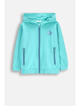 Coccodrillo Coccodrillo Mikina WC5132401IBK-013 Tyrkysová Regular Fit