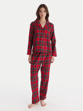 Hunkemöller Hunkemöller Пижама 302782 Червен Regular Fit