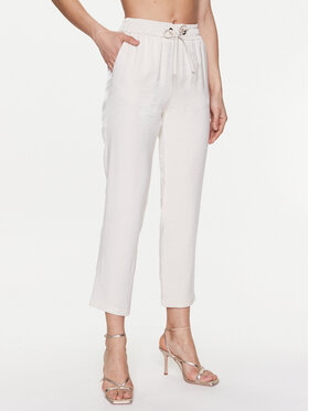 Liu Jo Liu Jo Pantaloni din material WA3272 T3406 Écru Regular Fit