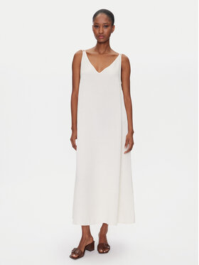 ViCOLO ViCOLO Rochie de vară TD0758 Écru Regular Fit