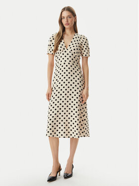 Morgan Morgan Rochie de zi 261-ROVITA Bej Regular Fit