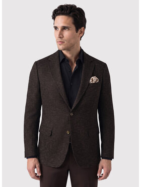 Pako Lorente Pako Lorente Marynarka P26WF-3X-013 Brązowy Slim Fit