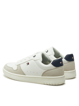 Tommy Hilfiger Superge Low Cut Lace-Up Sneaker T3X9-33849-1269 S Bela