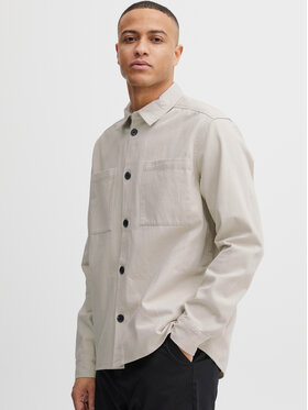 Solid Solid Сорочка 21107710 Бежевий Regular Fit