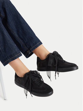 Calvin Klein Calvin Klein Sneakers Low Pro Cupsole Wt Satin Mix HW0HW03288 Nero