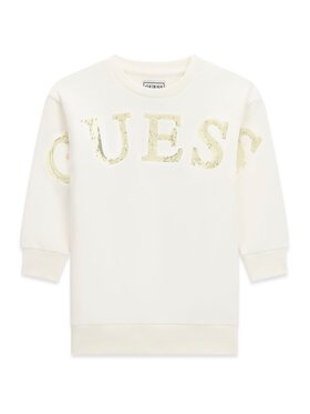 Guess Kids Guess Kids Sukienka codzienna 185348 Biały Classic Fit