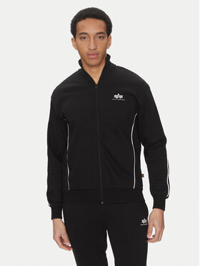 Alpha Industries Alpha Industries Суитшърт Small Logo 156305 Черен Regular Fit