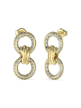 Guess Guess Kolczyki JUBE04061JWYGT/U Złoty