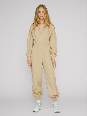 ROTATE ROTATE Jumpsuit Cliera RT494 Beige Slim Fit