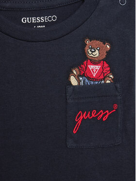 Guess Bluza I4BI00 I3Z13 Mornarsko Modra Regular Fit