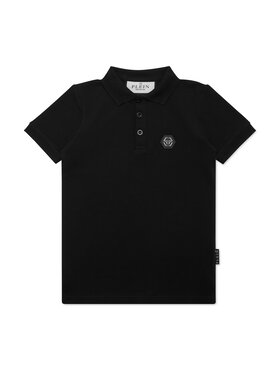 PHILIPP PLEIN PHILIPP PLEIN Polo 19739 Czarny Slim Fit