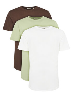 Only & Sons Only & Sons T-särkide komplekt Jeff 22034548 Roheline Regular Fit