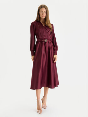 Gaudi Gaudi Коктейлна рокля 521FD14009 Черен Slim Fit