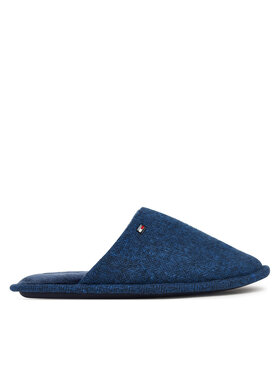 Tommy Hilfiger Tommy Hilfiger Пантофи Hilfiger Herringbone House Shoe FM0FM06018 Тъмносин