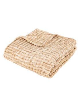 MIAhome MIAhome Koc Pled 125x150 cm SELATU beżowy Beżowy