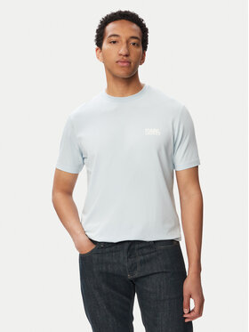 KARL LAGERFELD KARL LAGERFELD T-shirt 755781 563235 Svijetlo plava Regular Fit