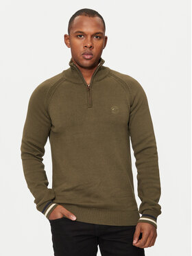 INDICODE INDICODE Pullover Skyler 35-768 Khakifarben Regular Fit