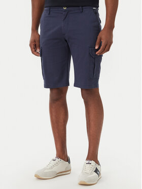 Beverly Hills Polo Club Beverly Hills Polo Club Šortky z materiálu P-SS26M-B476381 Tmavomodrá Regular Fit