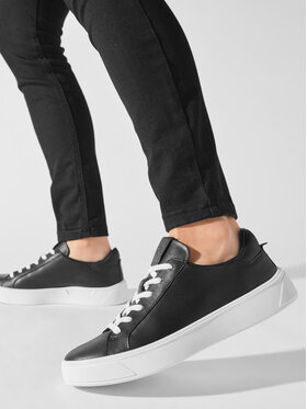 ECCO ECCO Sneakersy Street Tray W 29114301001 Čierna