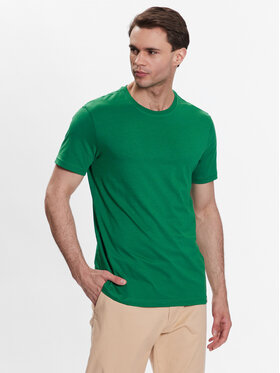 United Colors Of Benetton United Colors Of Benetton T-Shirt 3U53J1F15 Zielony Regular Fit