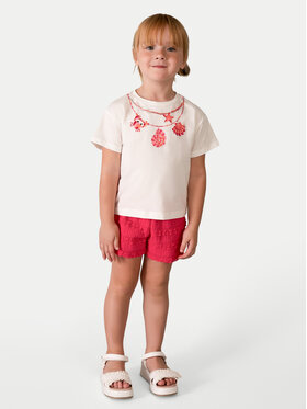 Mayoral Mayoral Set T-Shirt und Shorts 3231 Rot Regular Fit