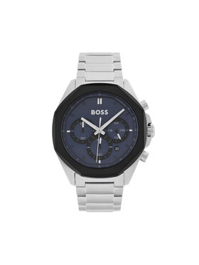 BOSS BOSS Zegarek Cloud 1514015 Srebrny
