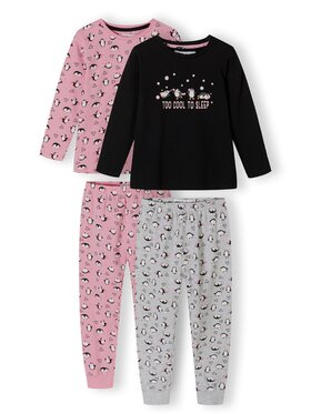 minoti minoti Komplet piżam 20pj92 Różowy Regular Fit