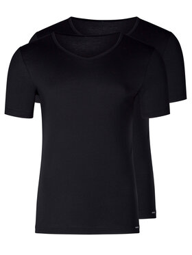Skiny Skiny Komplet tank topów 86911 Czarny Slim Fit