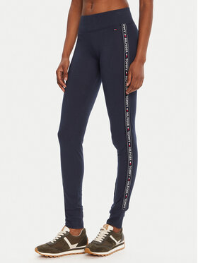 Tommy Hilfiger Tommy Hilfiger Leggings UW0UW00563 Sötétkék Slim Fit