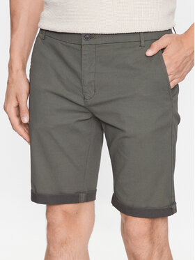 Lindbergh Lindbergh Stoffshorts 30-505048 Grün Slim Fit