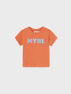 Mayoral Mayoral T-shirt 106 Narančasta Regular Fit