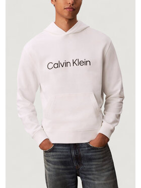 Calvin Klein Calvin Klein Μπλούζα LS EU STANDARD LOGO Λευκό Standard Fit
